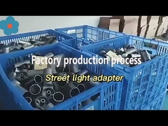 回転可能な金属LEDストリートライトアダプター 太陽光照明 ポール ストリートランプの支架