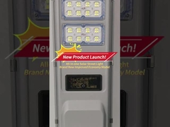 96個のランプソースオールインワンソーラー街路灯（遠隔地および未開発地域向け）